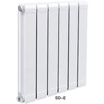 Двупроходен алуминиев радиатор за отливане на стаи за отопление